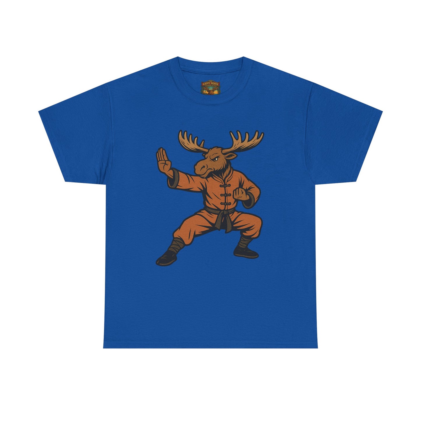 Moose Lee Kung Fu T-Shirt — Martial Arts Moose Graphic Tee