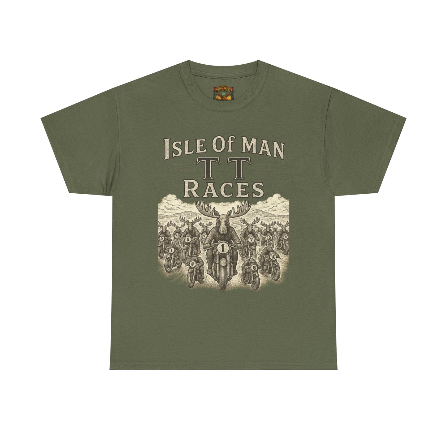 Isle of Man TT Races Vintage Motorcycle Tee