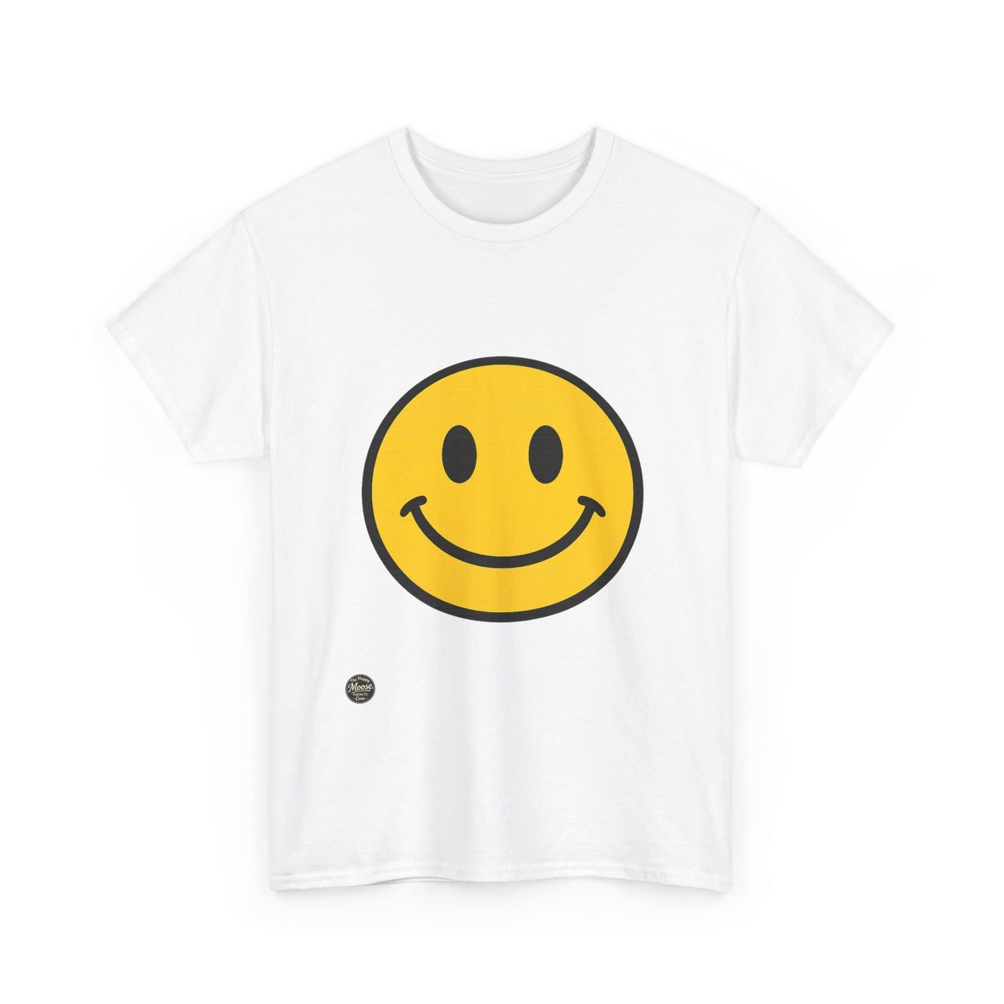 Smiley Face Graphic Tee — Retro Happy Emoji T-Shirt