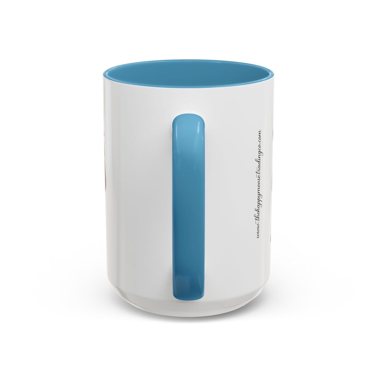 The Pug Mug Accent Coffee Mug — Cute Pug Cartoon Gift (11/15oz)