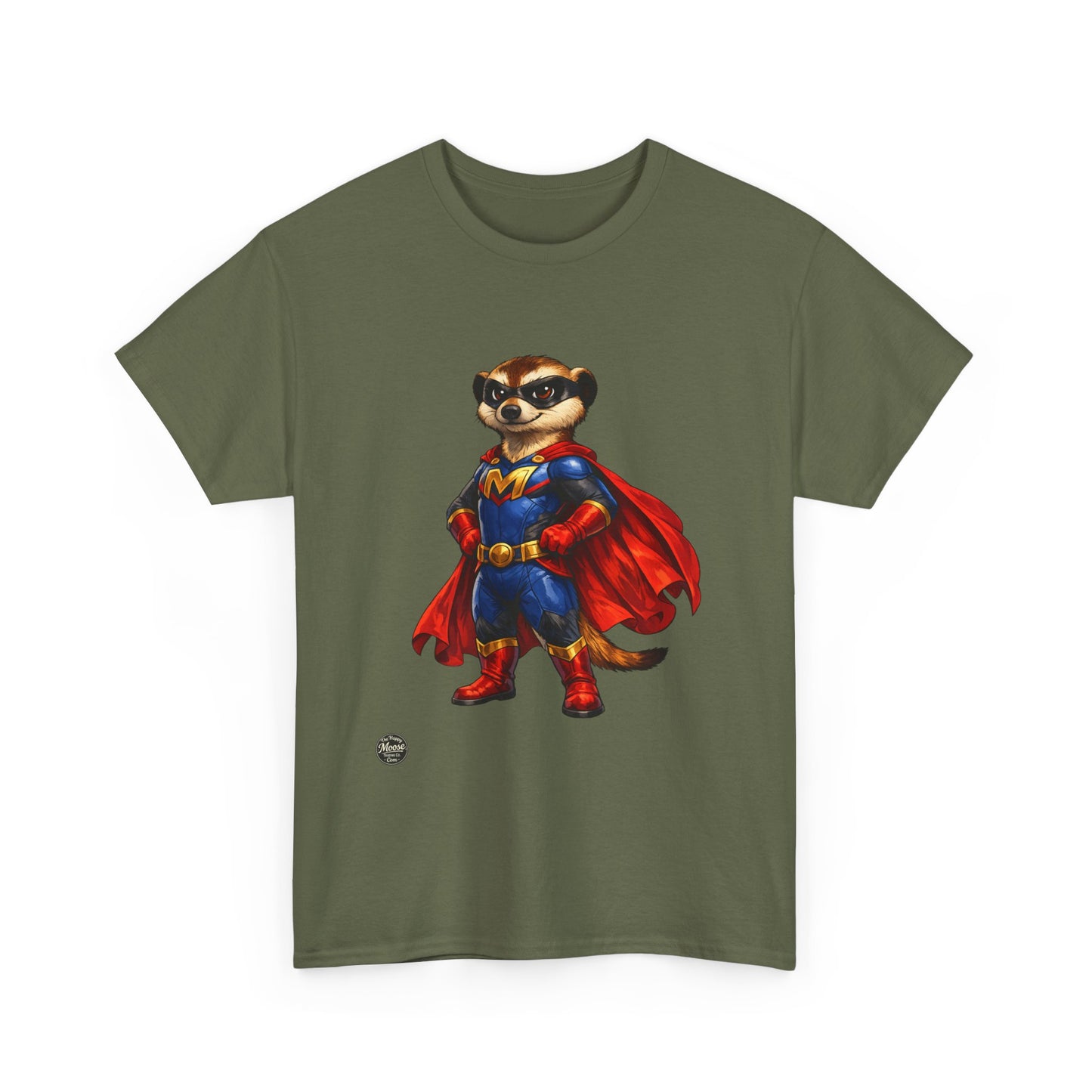 Super Meerkat T-Shirt — Cute Superhero Animal Tee