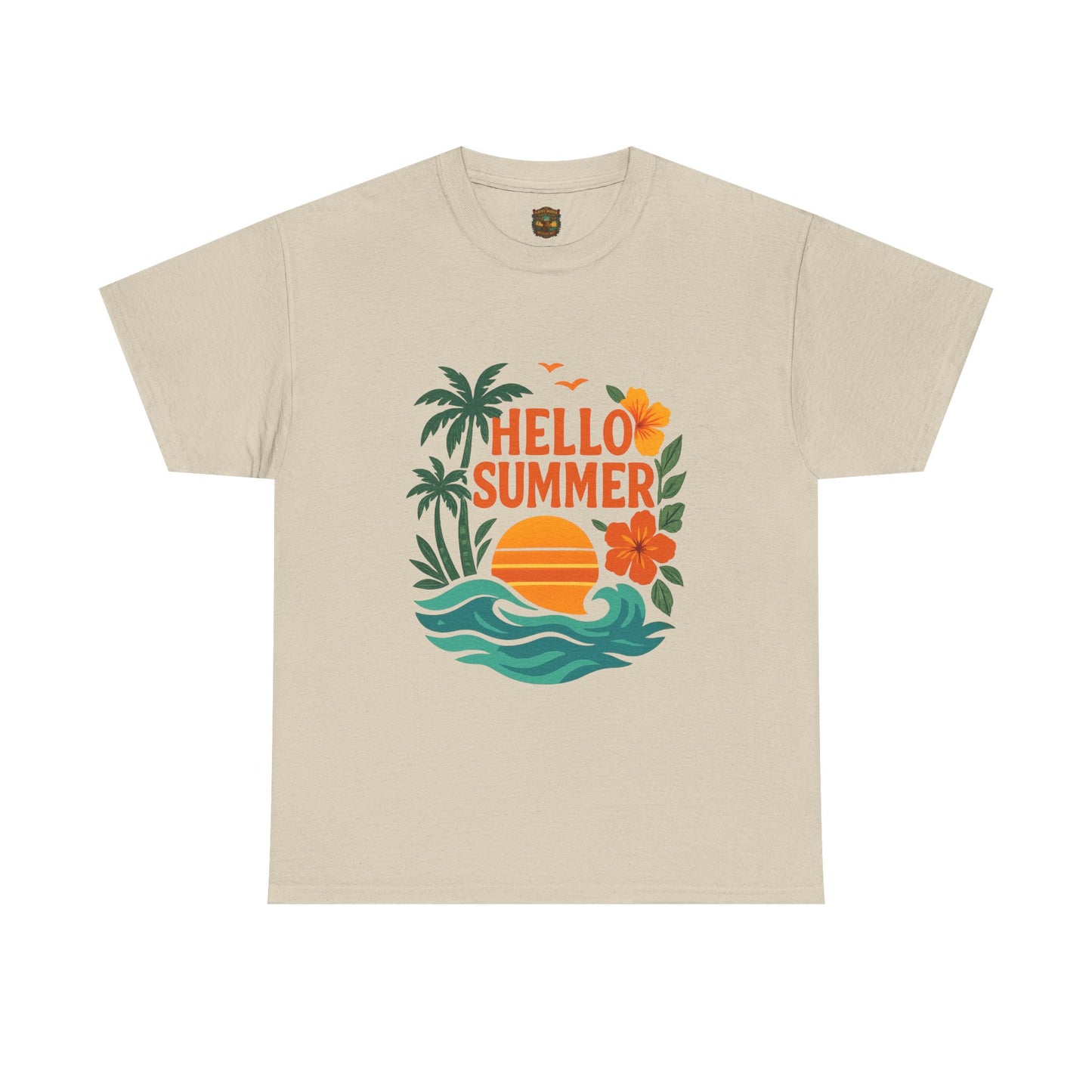 Hello Summer T-Shirt | Hello Summer Graphic Tee, Summer Slogan Shirt