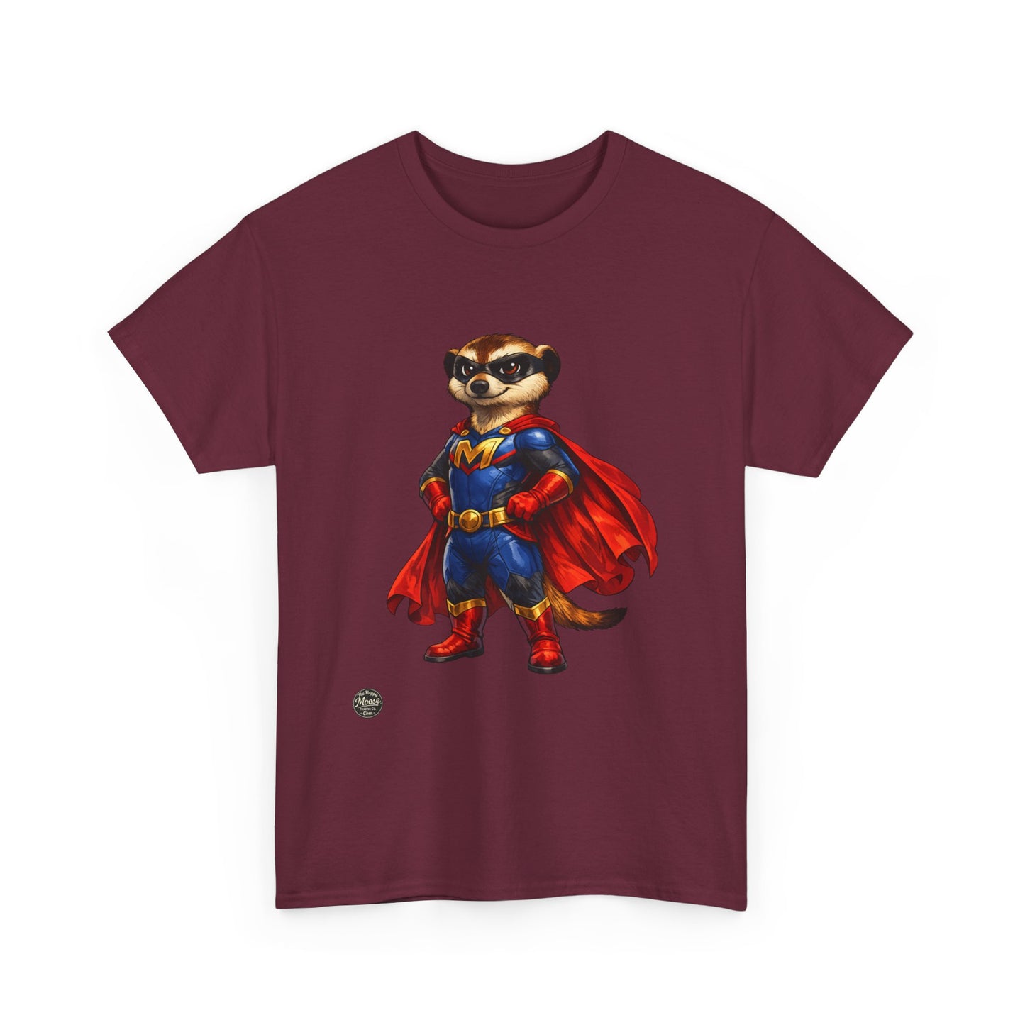 Super Meerkat T-Shirt — Cute Superhero Animal Tee