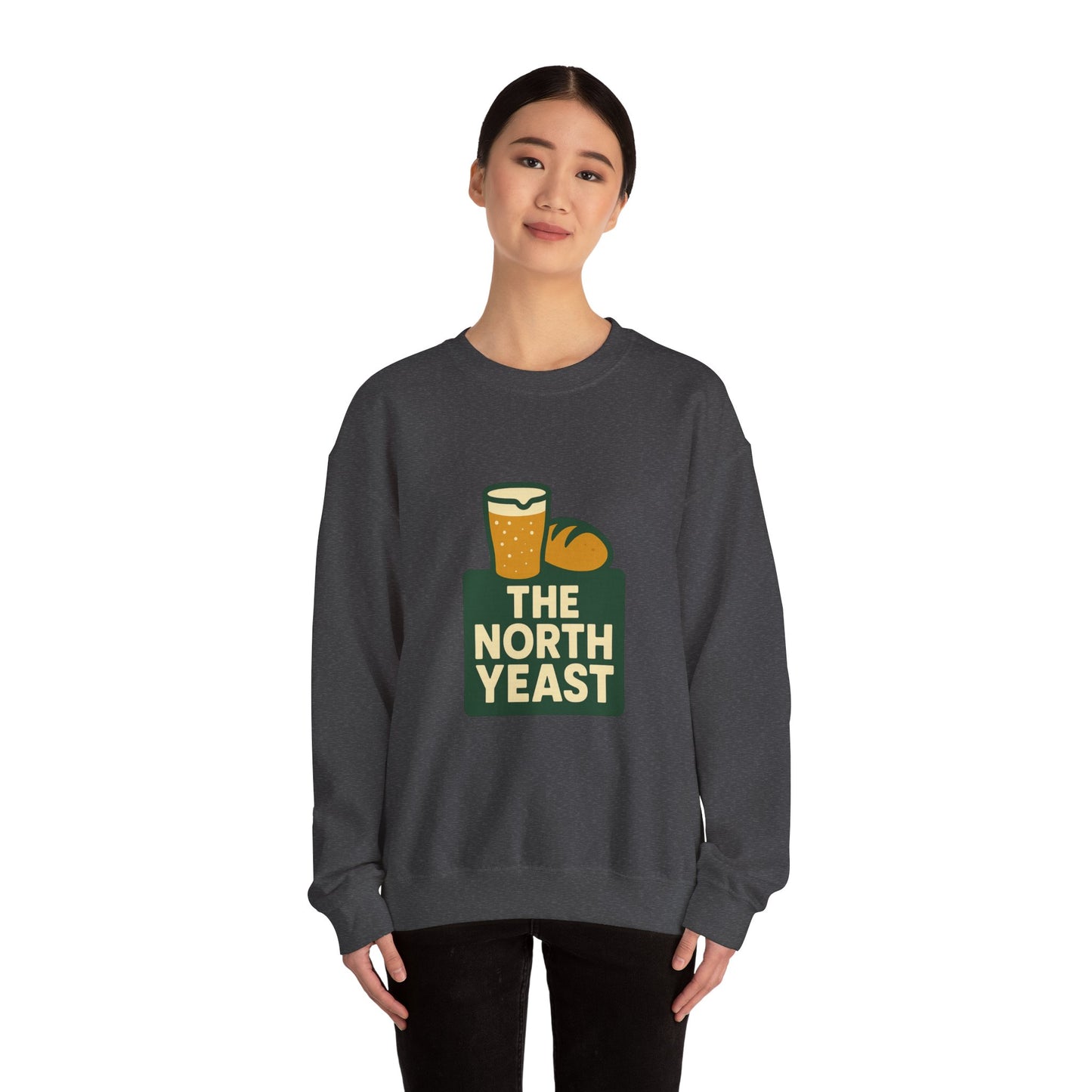 Crewneck Sweatshirt — The North Yeast Beer & Bread Logo