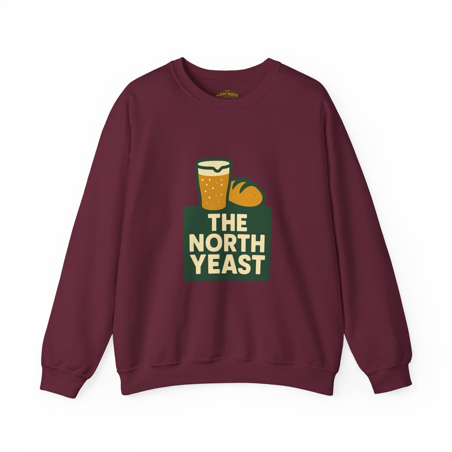 Crewneck Sweatshirt — The North Yeast Beer & Bread Logo