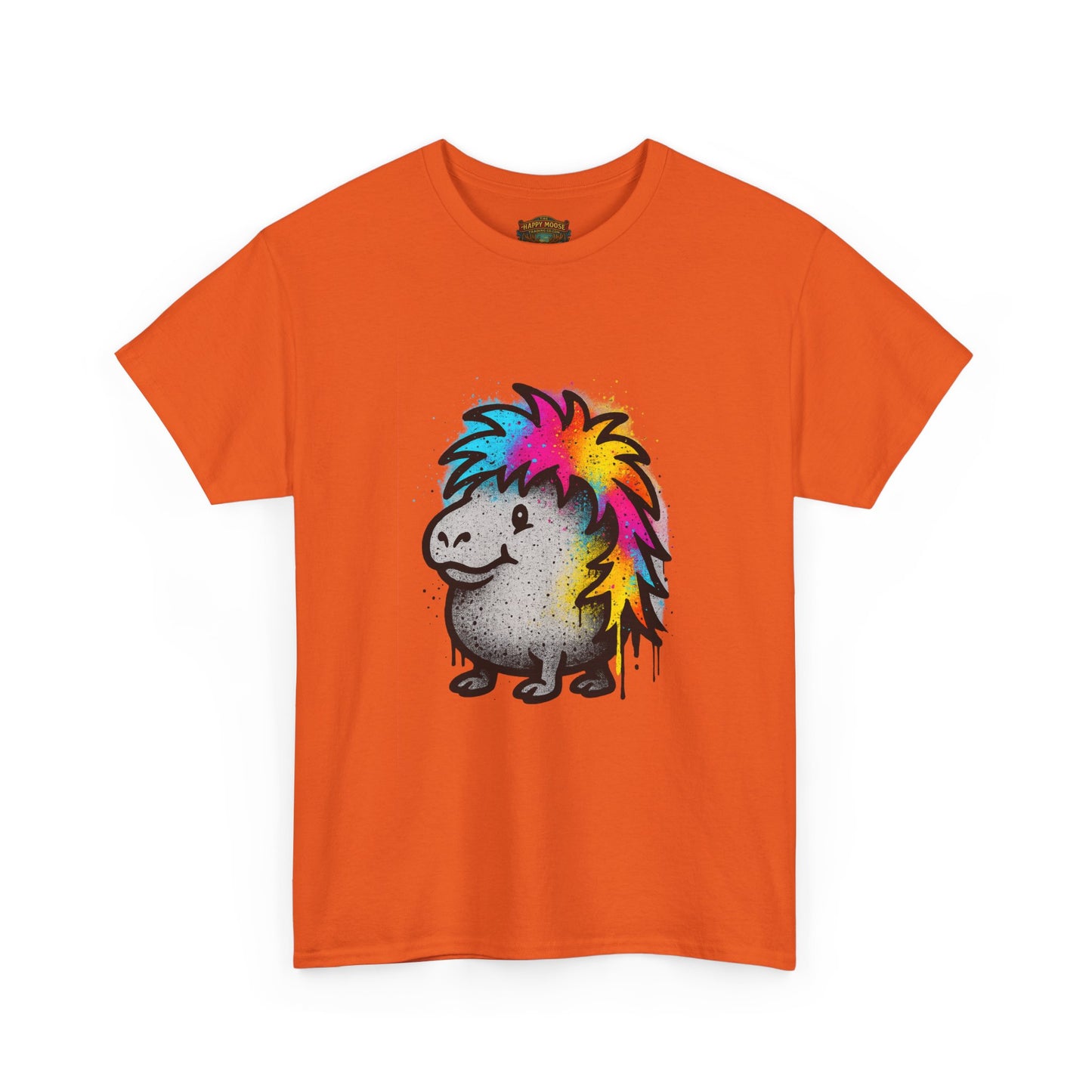 Rainbow Mohawk Quokka T-Shirt — Cute Colorful Quokka Tee