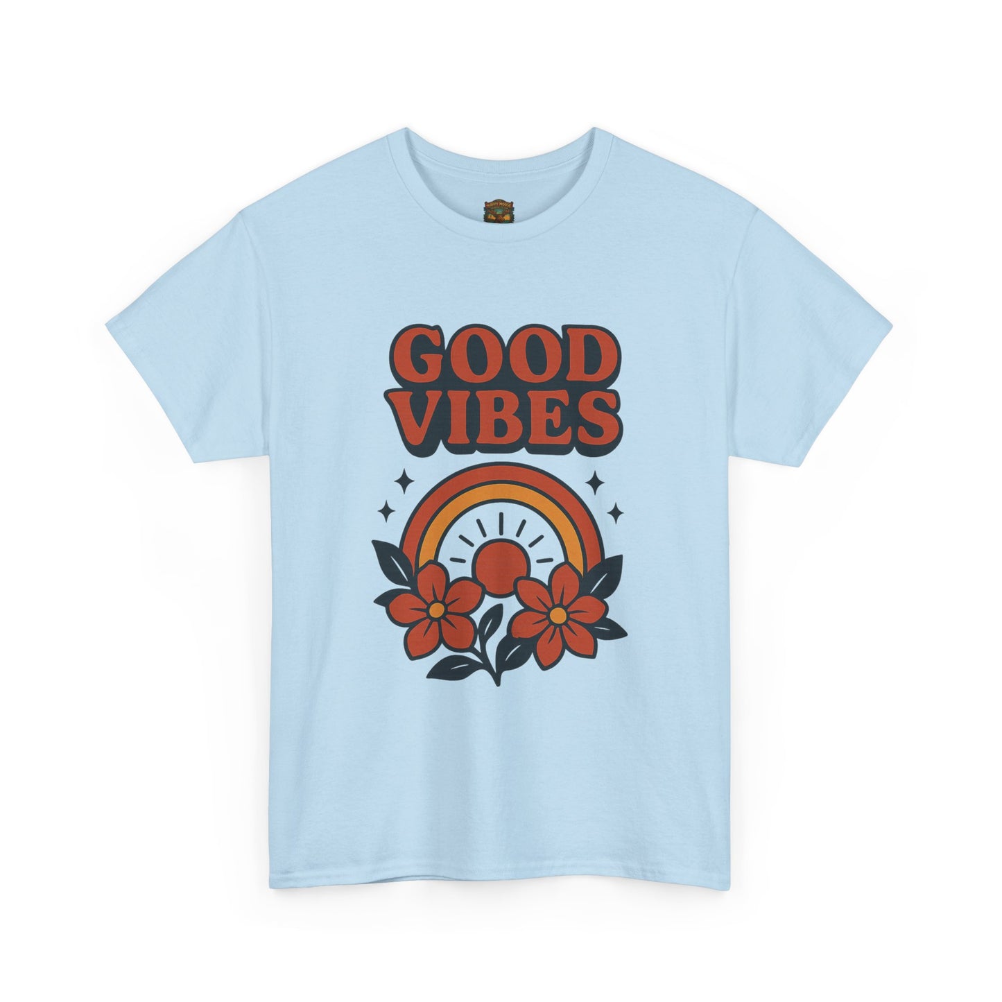 Good Vibes T-Shirt | Positive Typography Tee