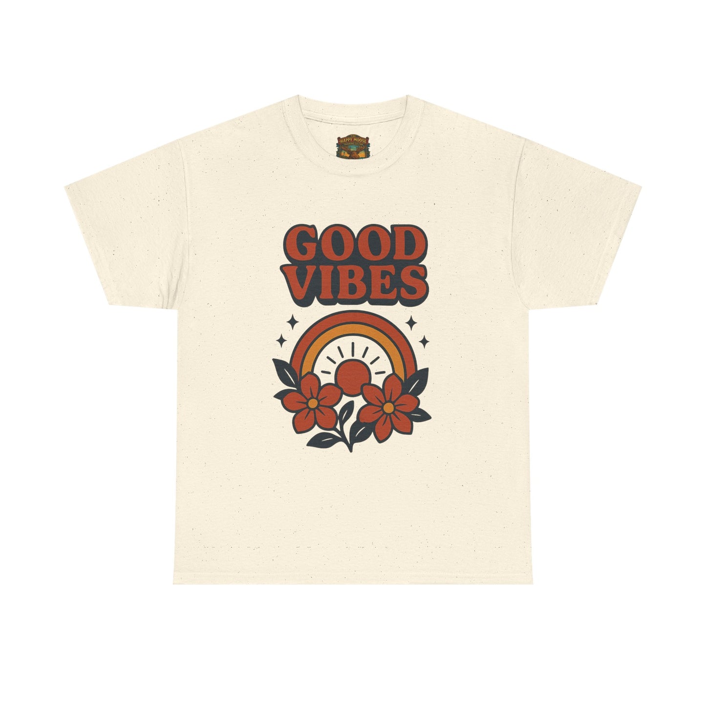 Good Vibes T-Shirt | Positive Typography Tee