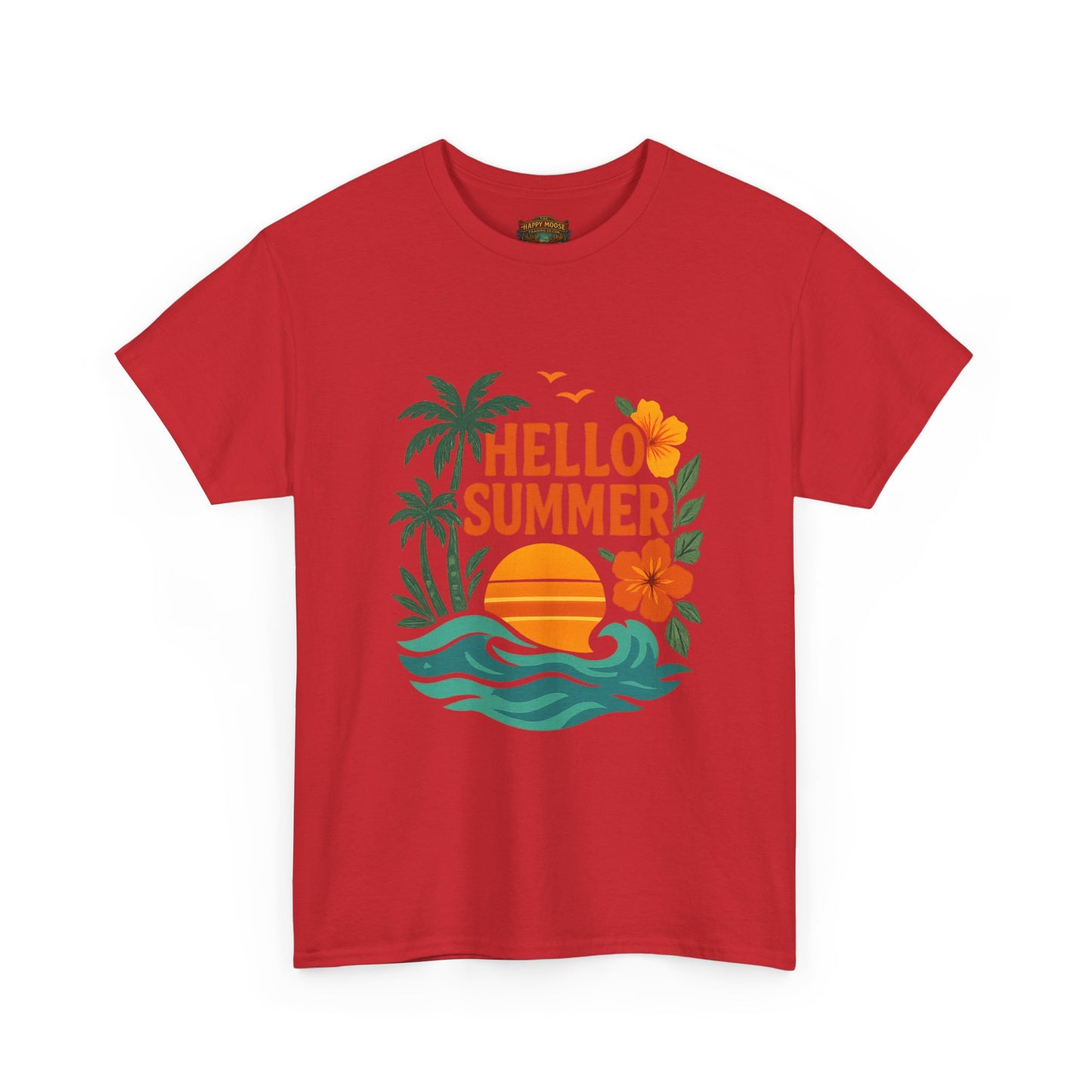 Hello Summer T-Shirt | Hello Summer Graphic Tee, Summer Slogan Shirt