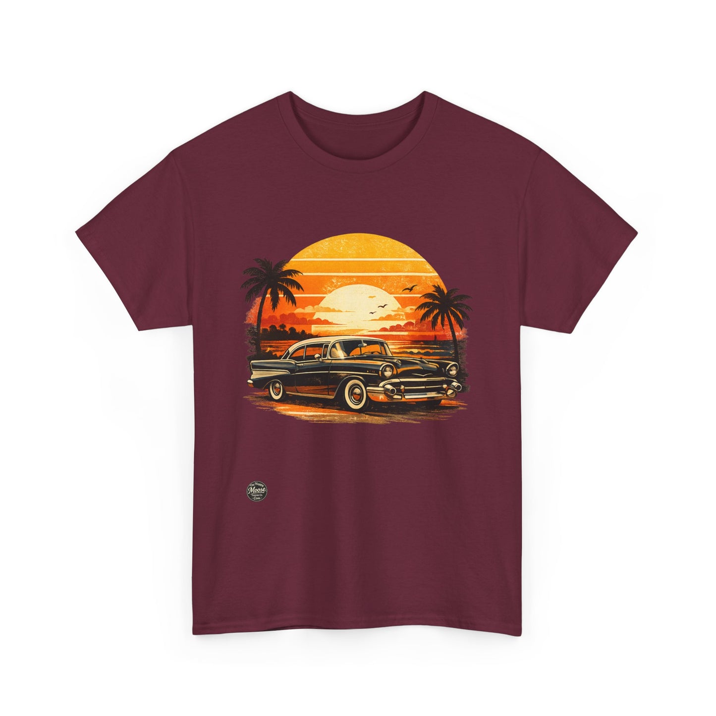 Vintage Sunset Cruiser T-Shirt #E2985
