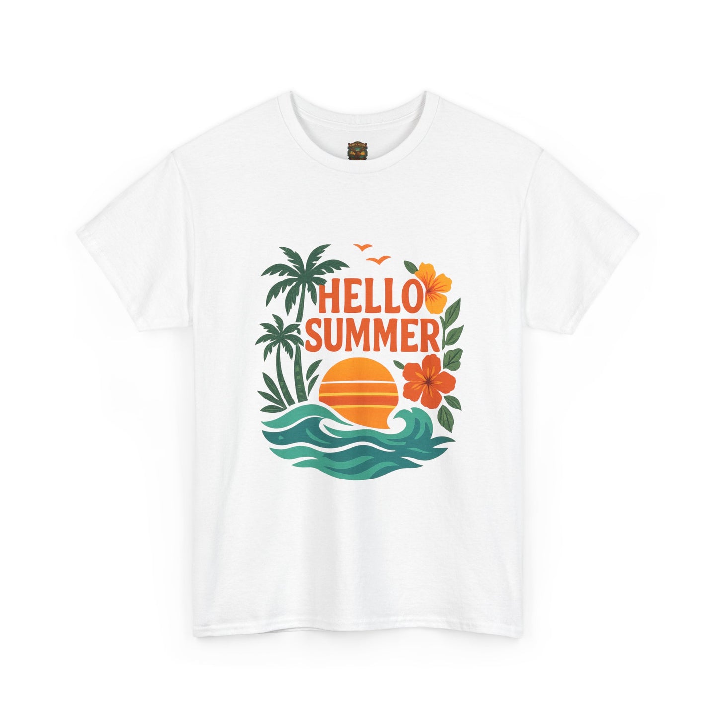 Hello Summer T-Shirt | Hello Summer Graphic Tee, Summer Slogan Shirt