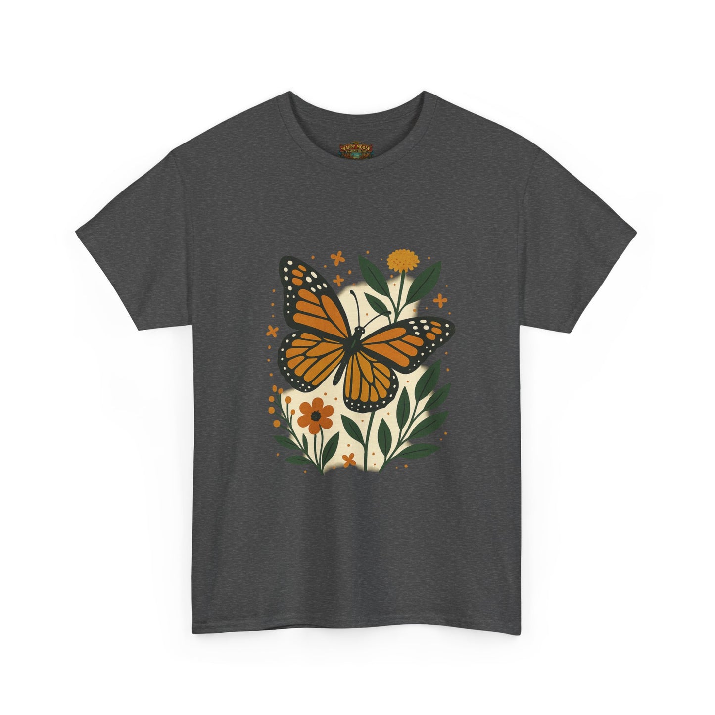 Butterfly T-Shirt — Delicate Monarch Tee for Nature Lovers