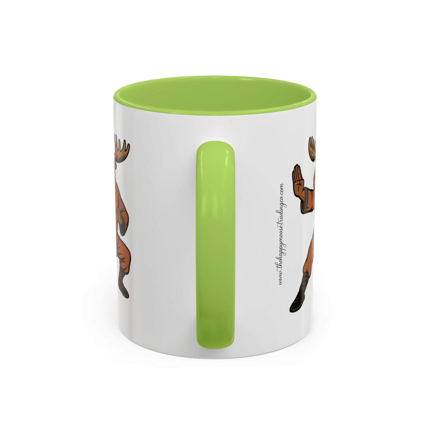 Moose Lee Martial Arts Accent Coffee Mug — Funny Moose Kung Fu 11/15oz