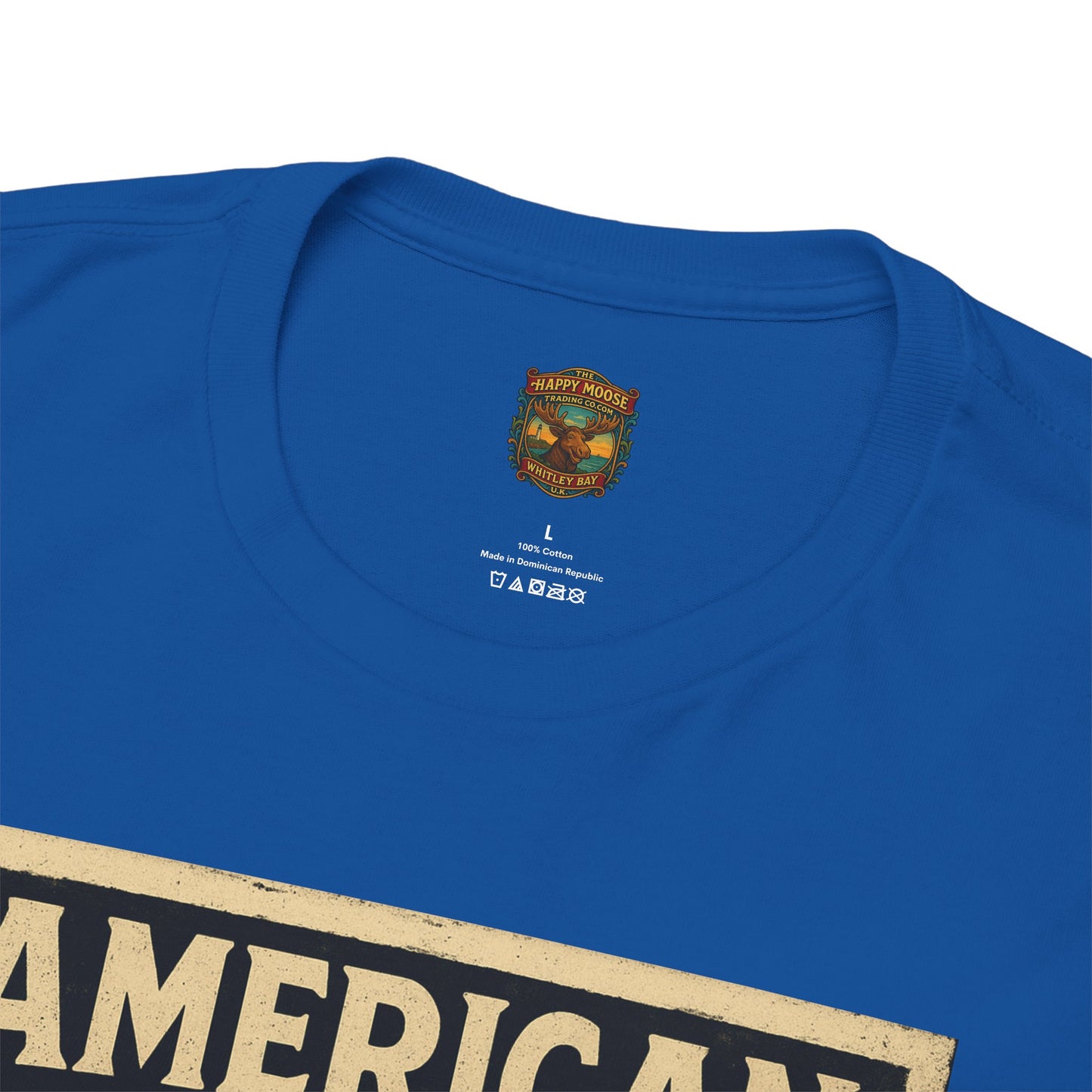 American Iron Motorcycle Poster Tee | Born to Ride