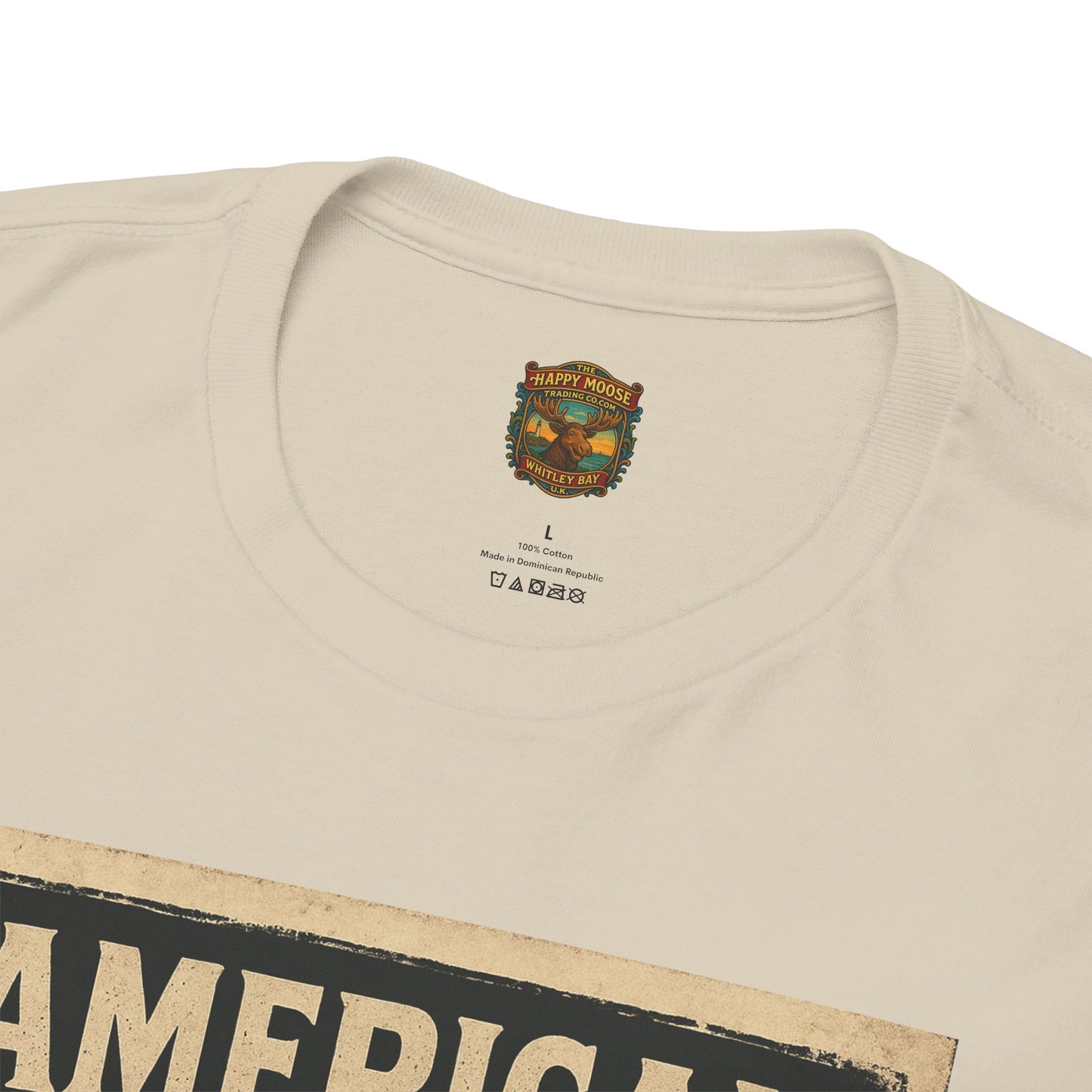 American Iron motorcycle poster Tee | Born to Ride vintage biker graphic T-Shirt