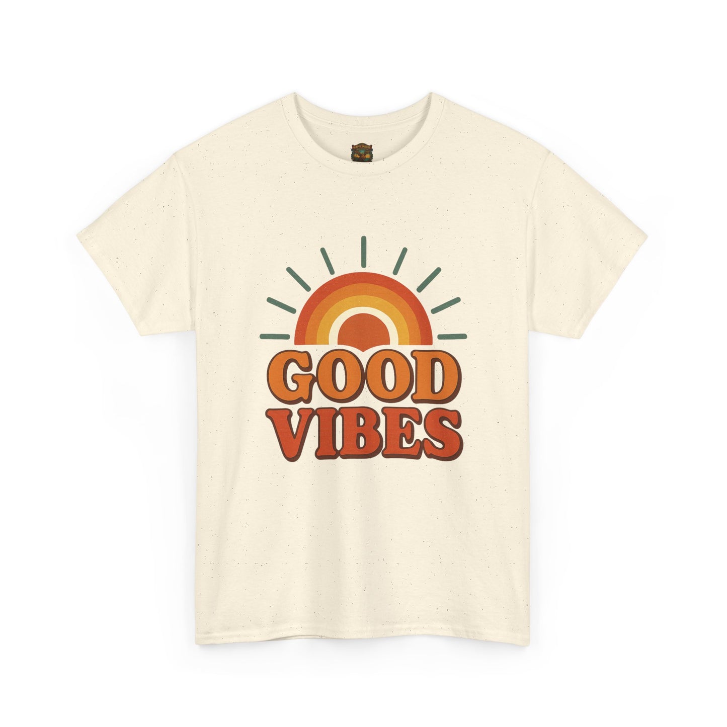 Good Vibes T-Shirt | Positive Typography Tee