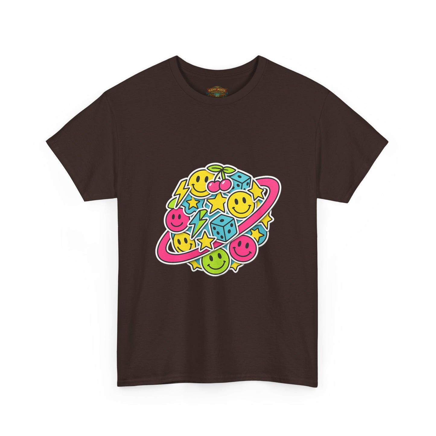 Emoji Planet T-Shirt | Cute Planet Emoji Graphic Tee