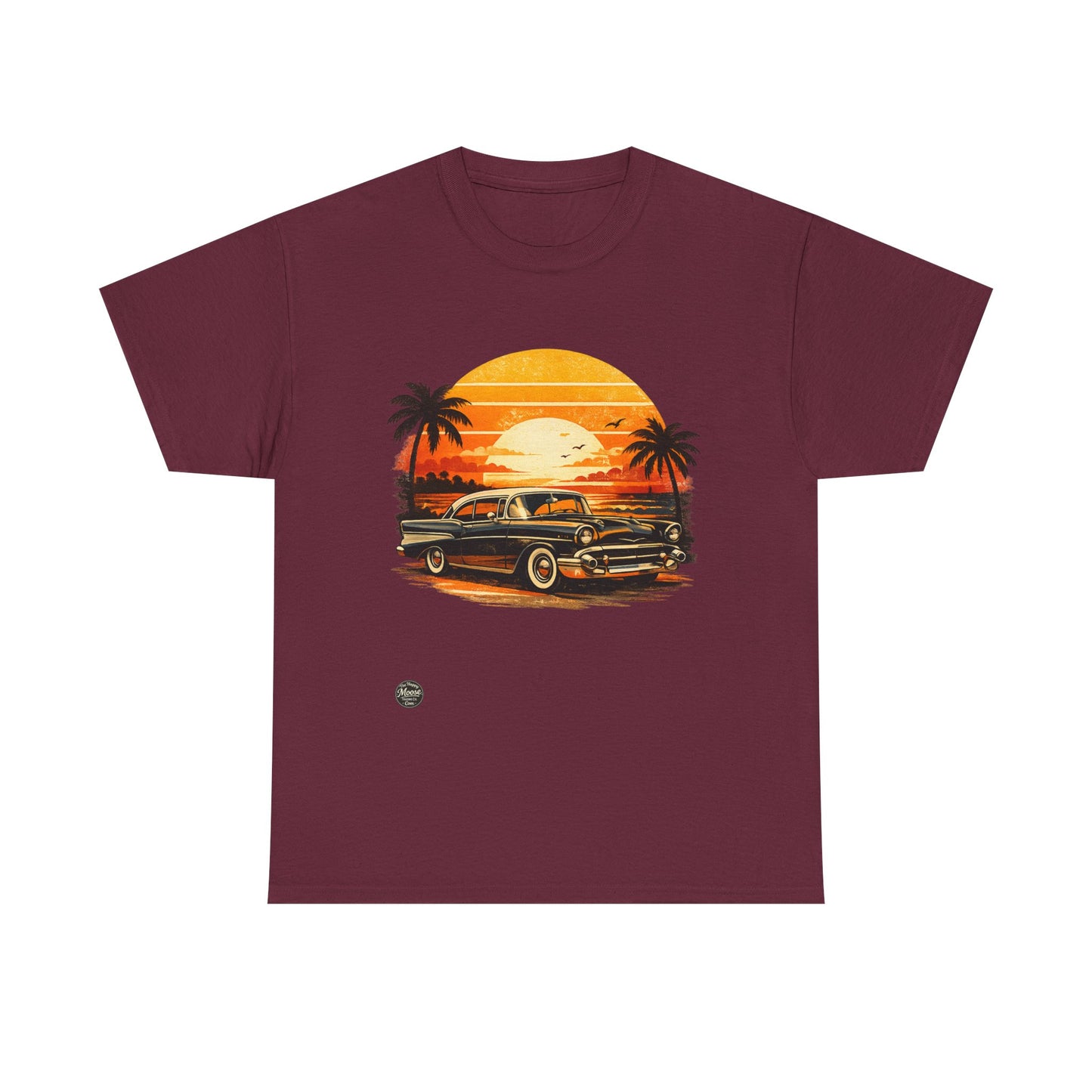 Vintage Sunset Cruiser T-Shirt #E2985