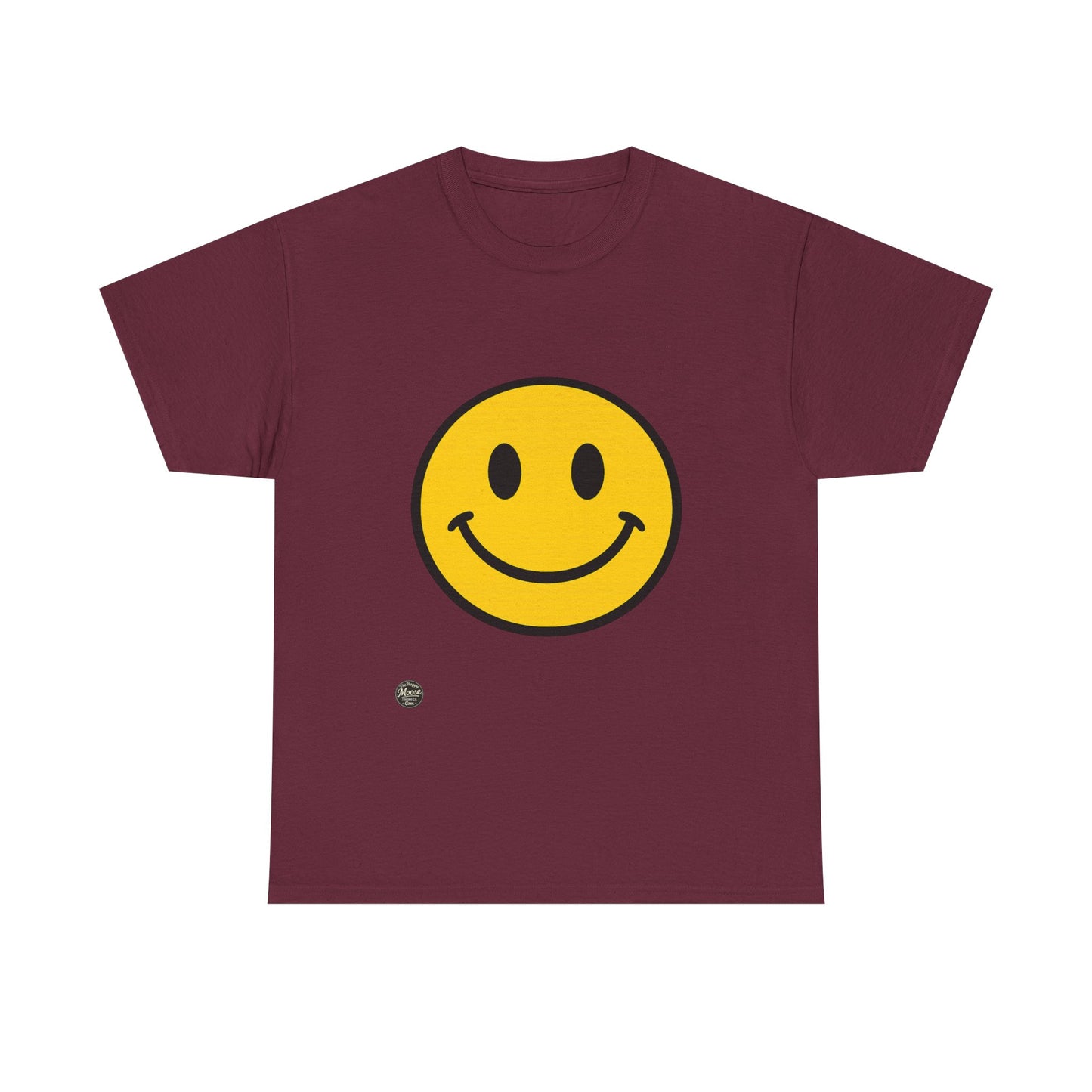 Smiley Face Graphic Tee — Retro Happy Emoji T-Shirt