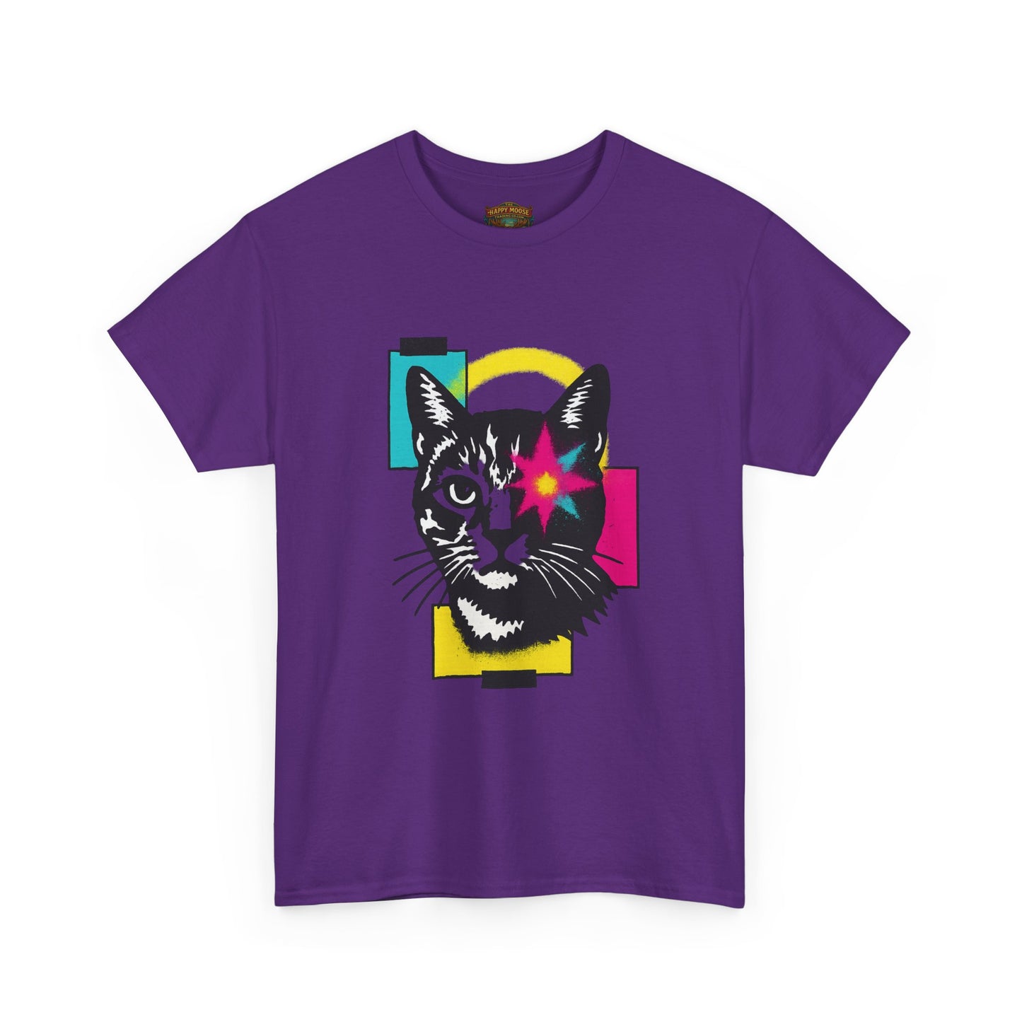 Cat Graphic T-Shirt — CAT Print