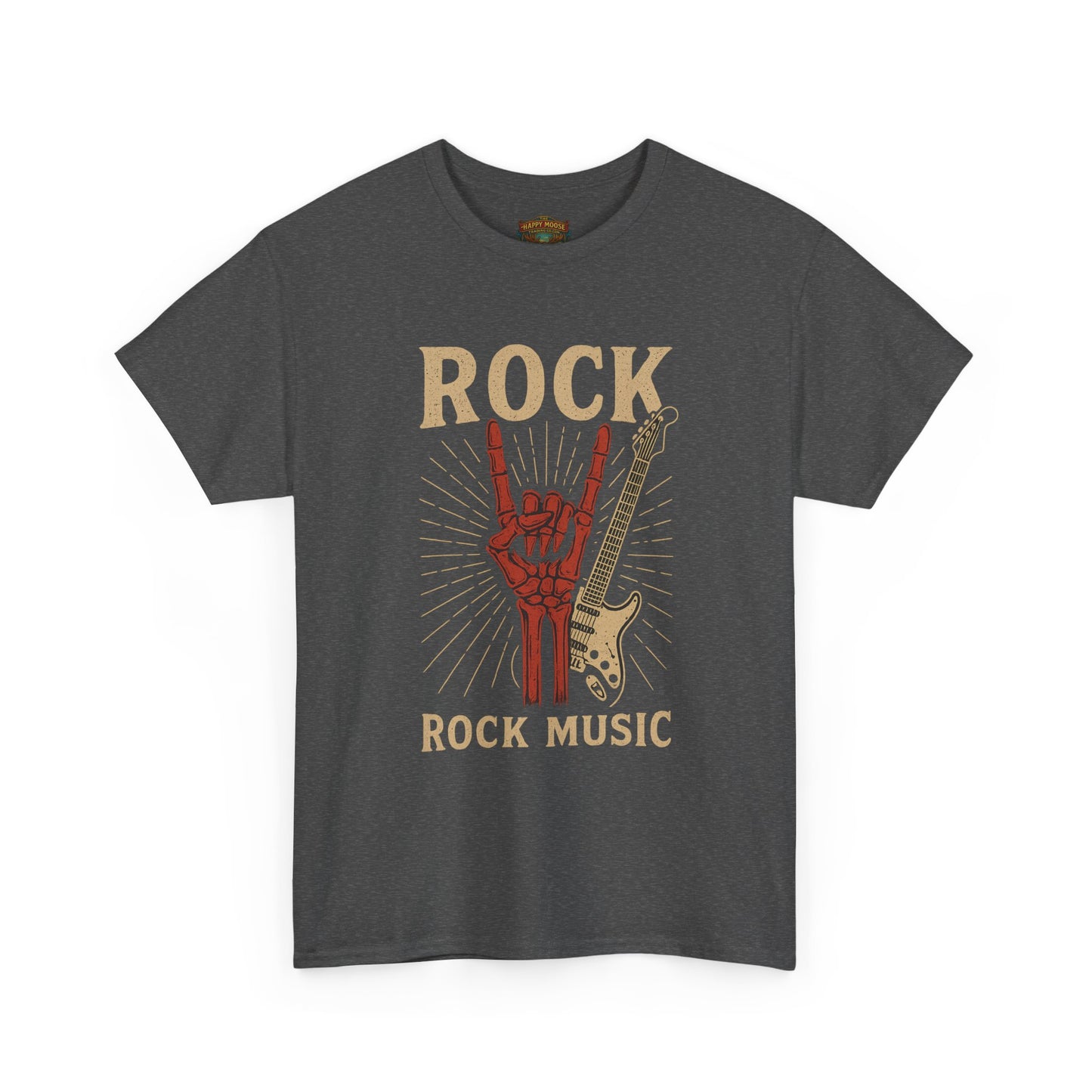 ROCK Graphic T-Shirt — Bold Minimalist Band Tee