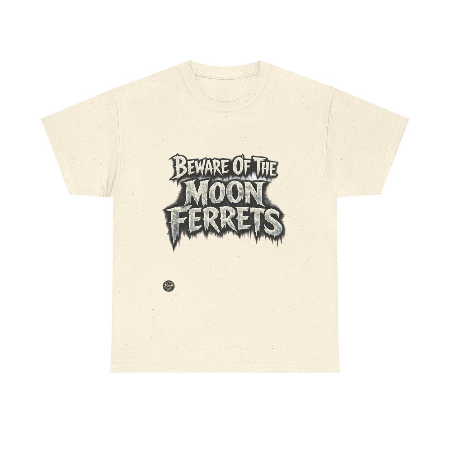 Beware of the Moon Ferrets T-Shirt — Cute Spooky Ferret Graphic Tee