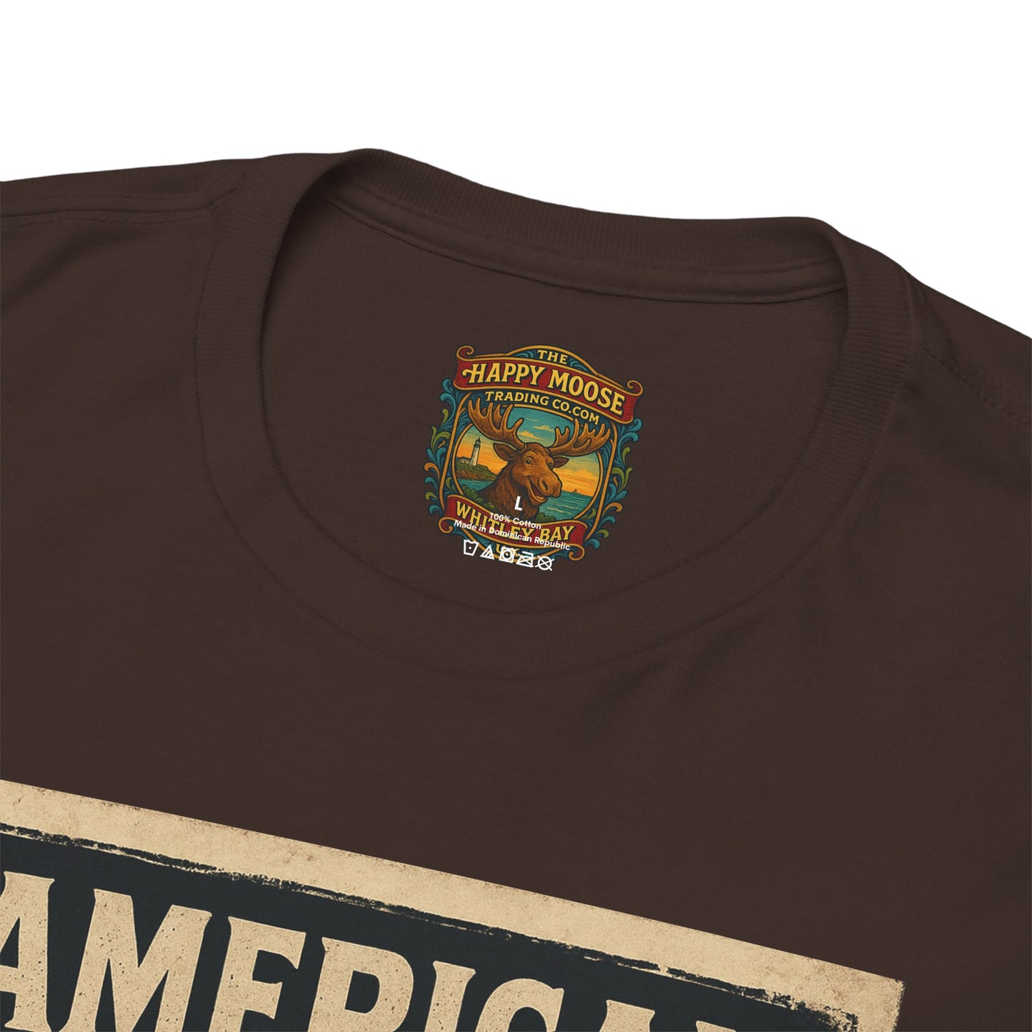 American Iron motorcycle poster Tee | Born to Ride vintage biker graphic T-Shirt