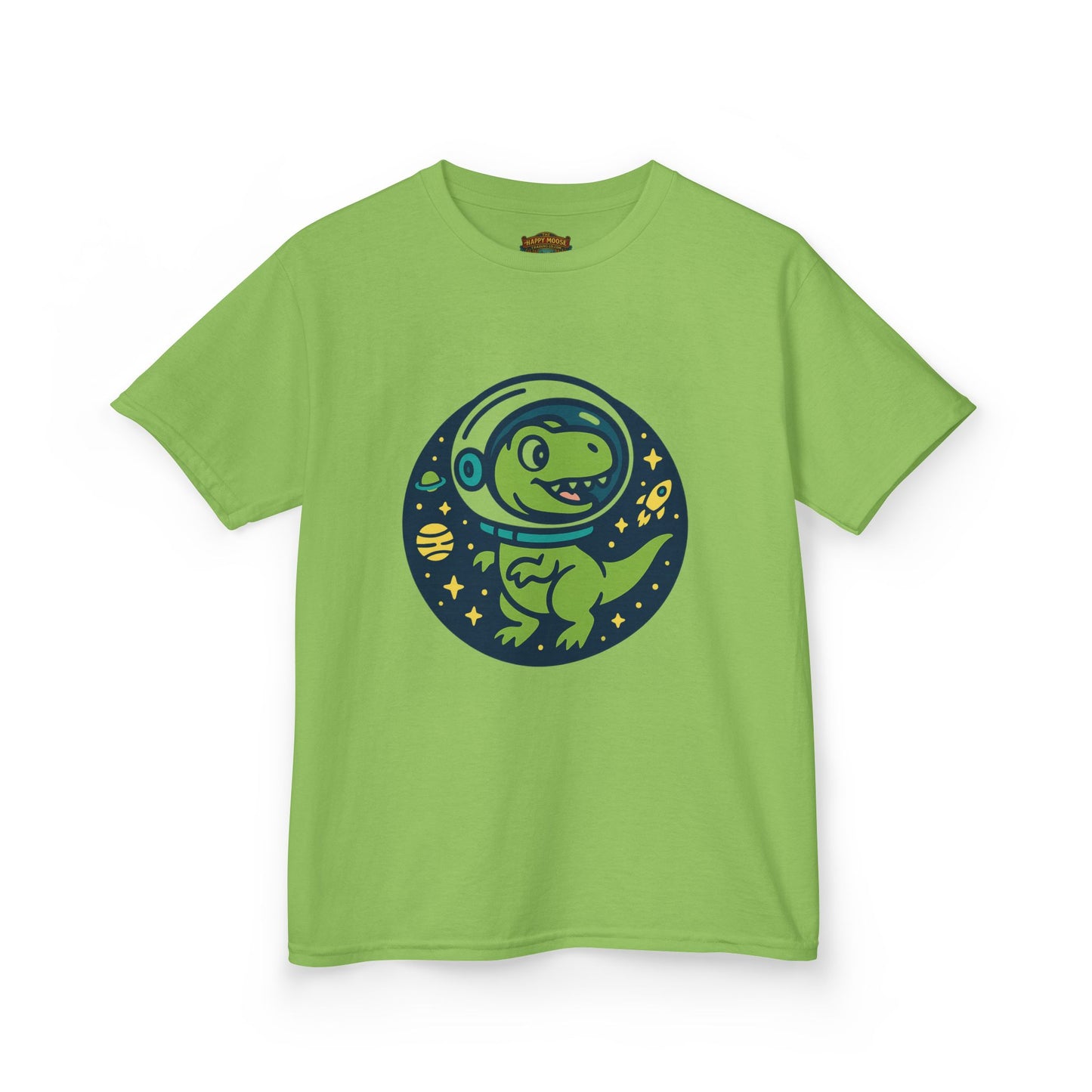 Kids Tee — Space Dino Astronaut Graphic
