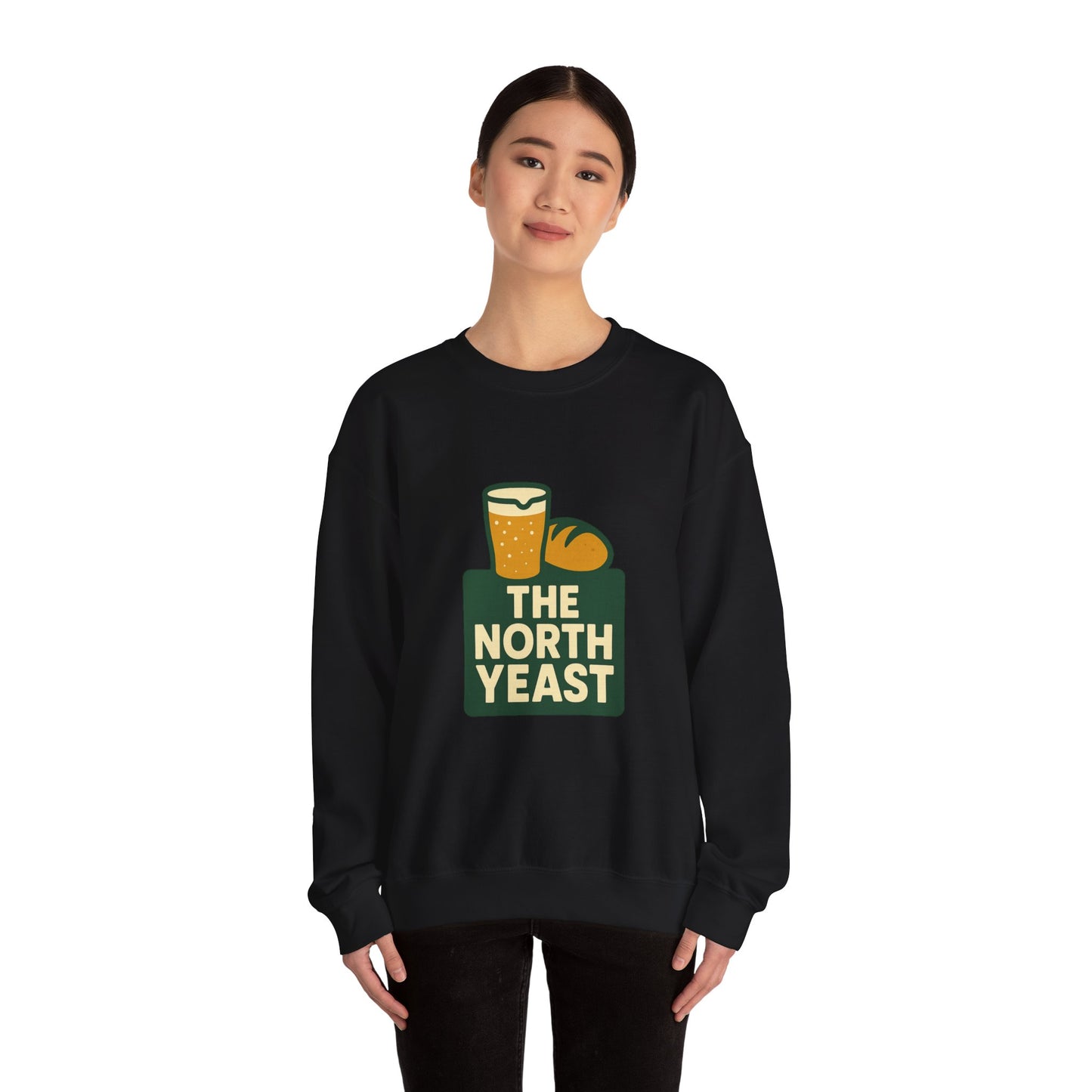Crewneck Sweatshirt — The North Yeast Beer & Bread Logo