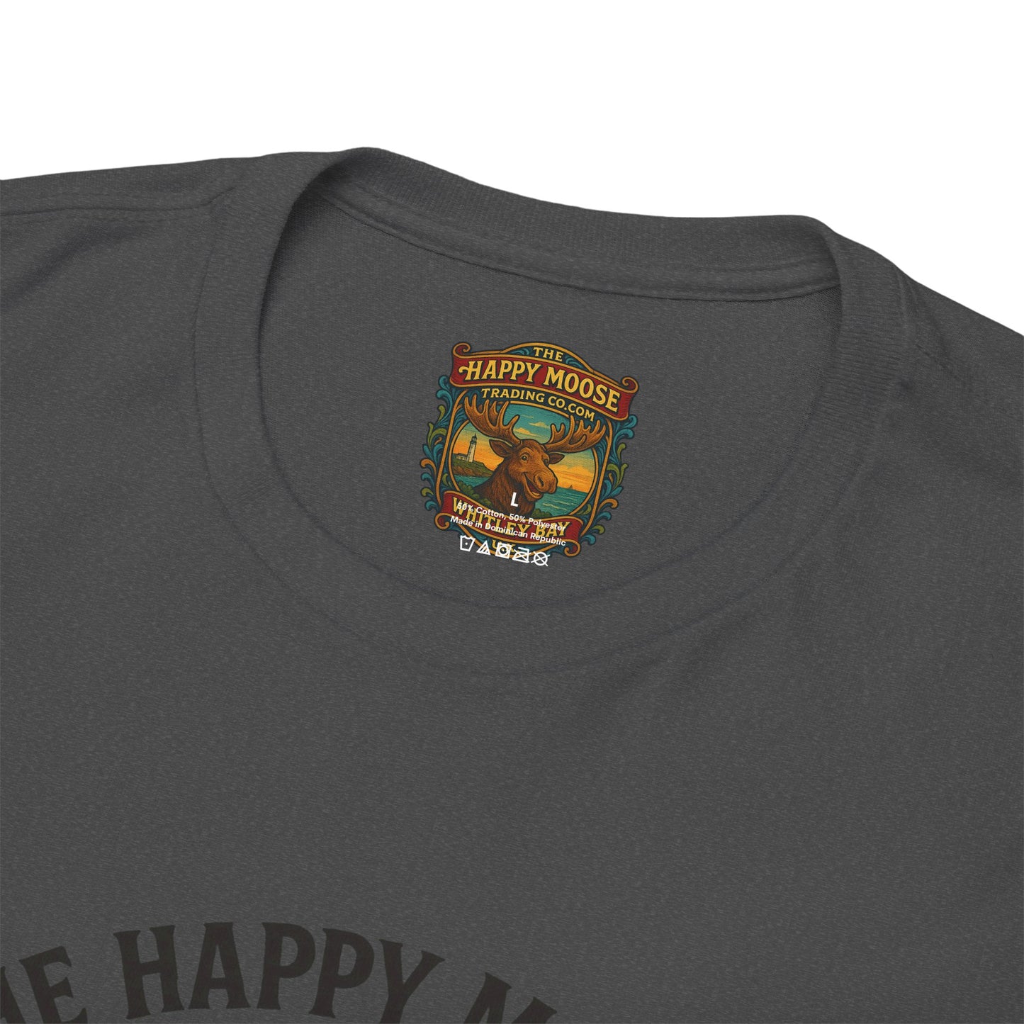 Happy Moose Motorcycle Club Route 66 T-Shirt | Moose Biker Tee