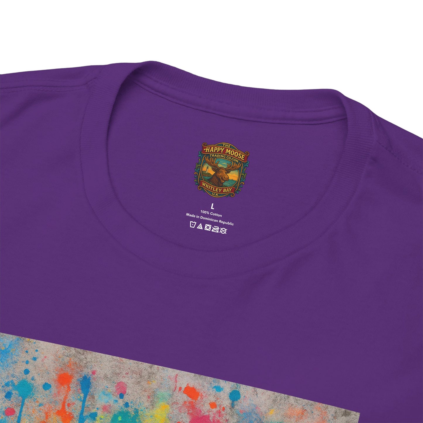 Psychedelic Highland Cow T-Shirt | Retro Rainbow Cow Art 8