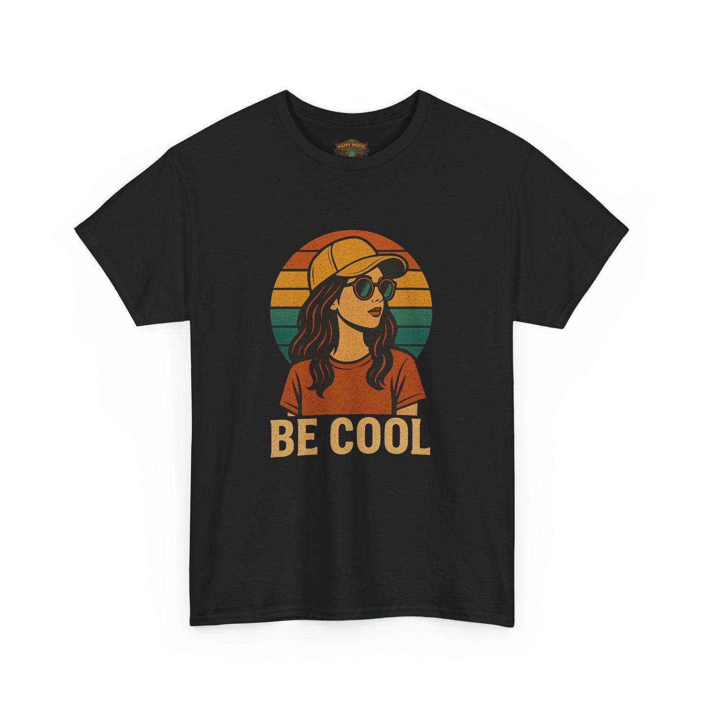 Be Cool T-Shirt | Retro Text Graphic Tee