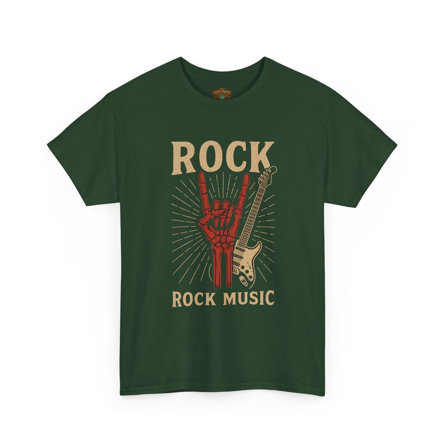 ROCK Graphic T-Shirt — Bold Minimalist Band Tee