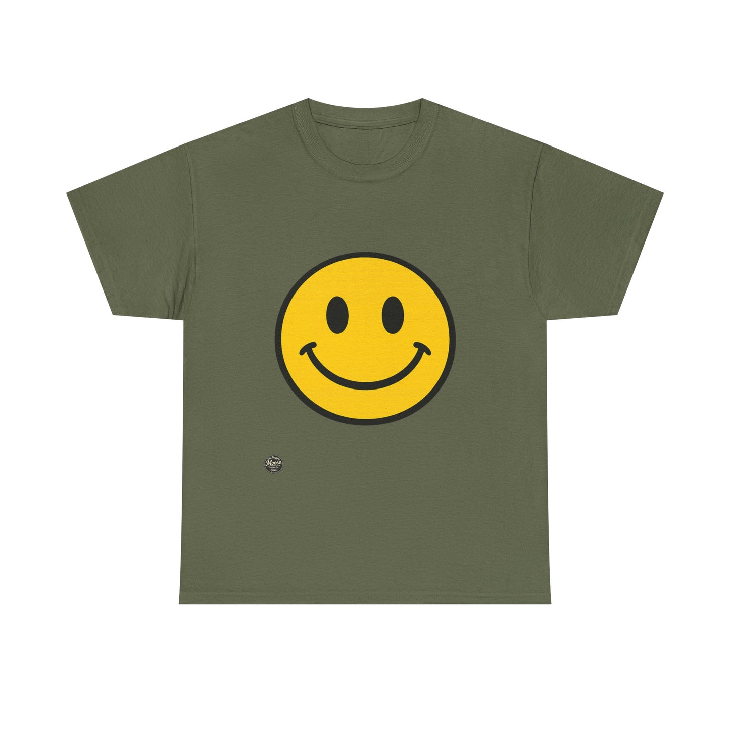 Smiley Face Graphic Tee — Retro Happy Emoji T-Shirt