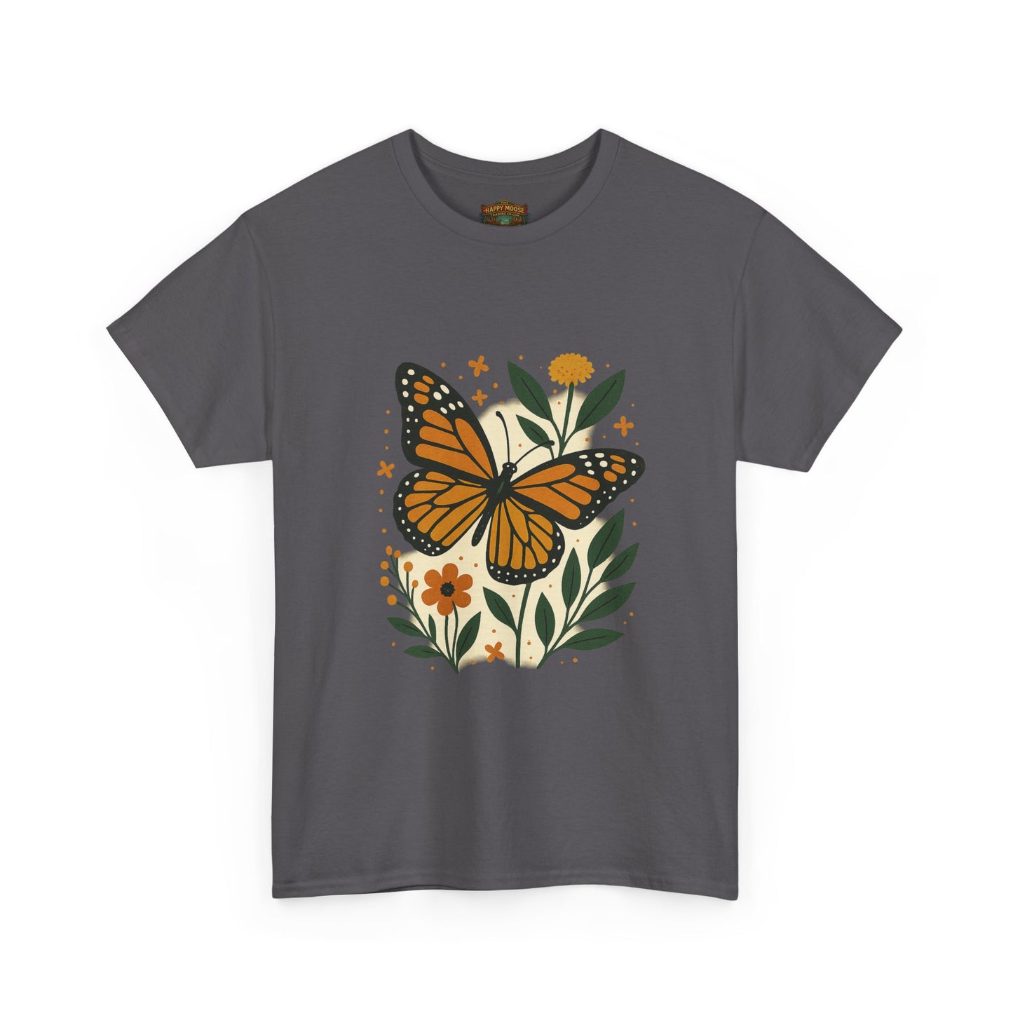 Butterfly T-Shirt — Delicate Monarch Tee for Nature Lovers