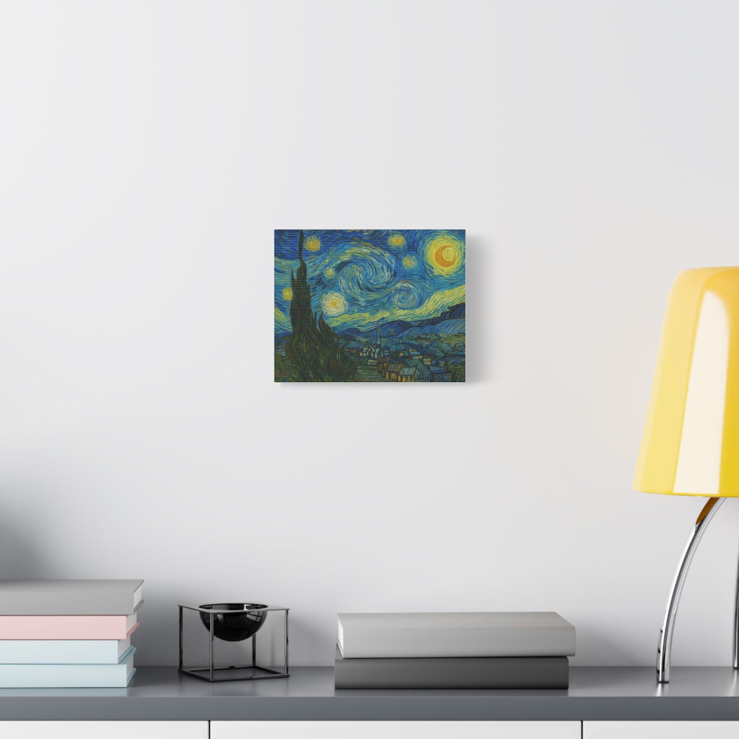 Starry Night Matte Canvas Print — Stretched 1.25" Wall Art