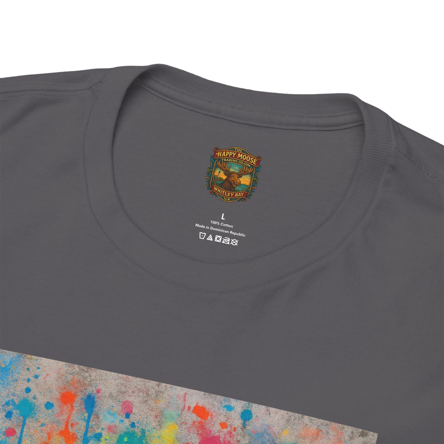 Psychedelic Highland Cow T-Shirt | Retro Rainbow Cow Art 8