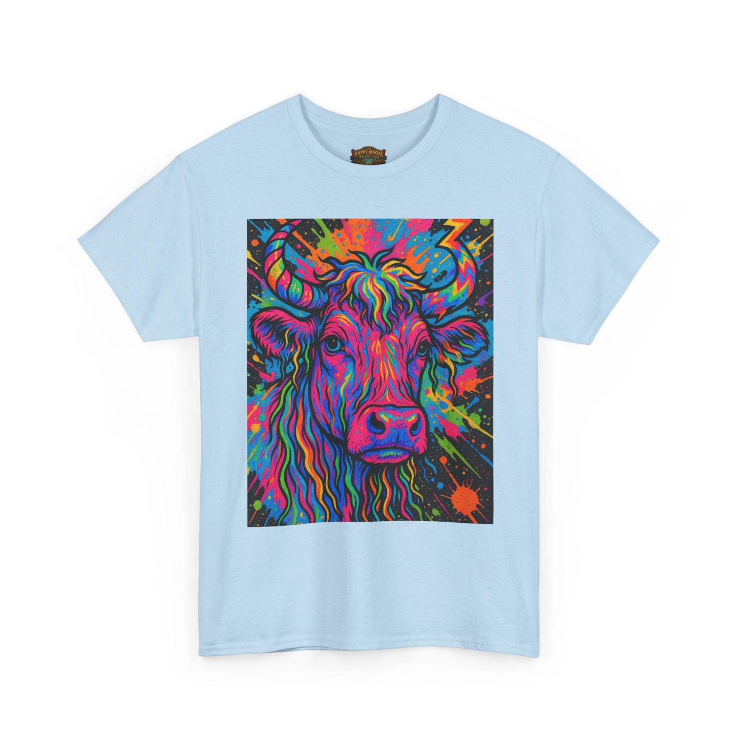 Psychedelic Cow Art Tee