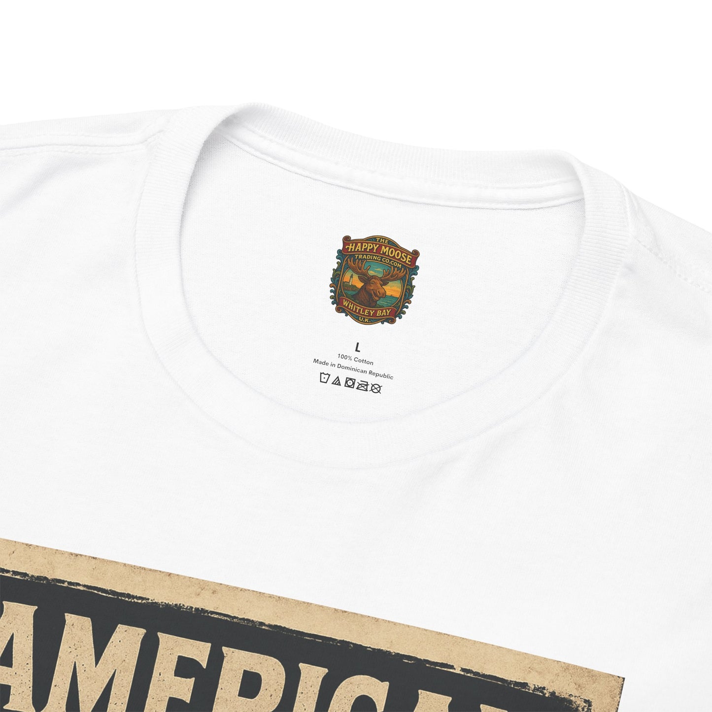 American Iron motorcycle poster Tee | Born to Ride vintage biker graphic T-Shirt