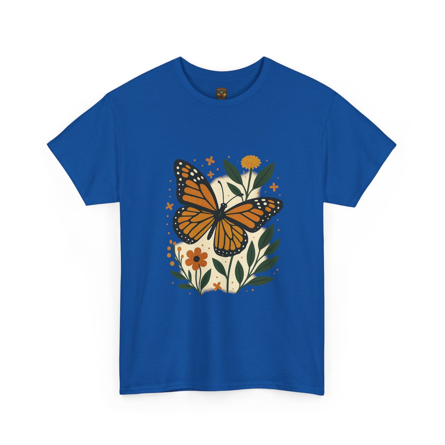 Butterfly T-Shirt — Delicate Monarch Tee for Nature Lovers