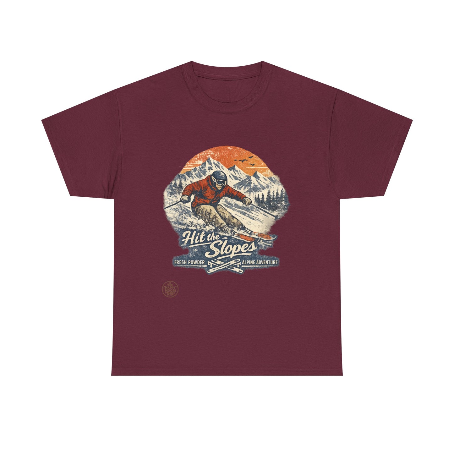 Ski Vintage 'Hit the Slopes' T-Shirt