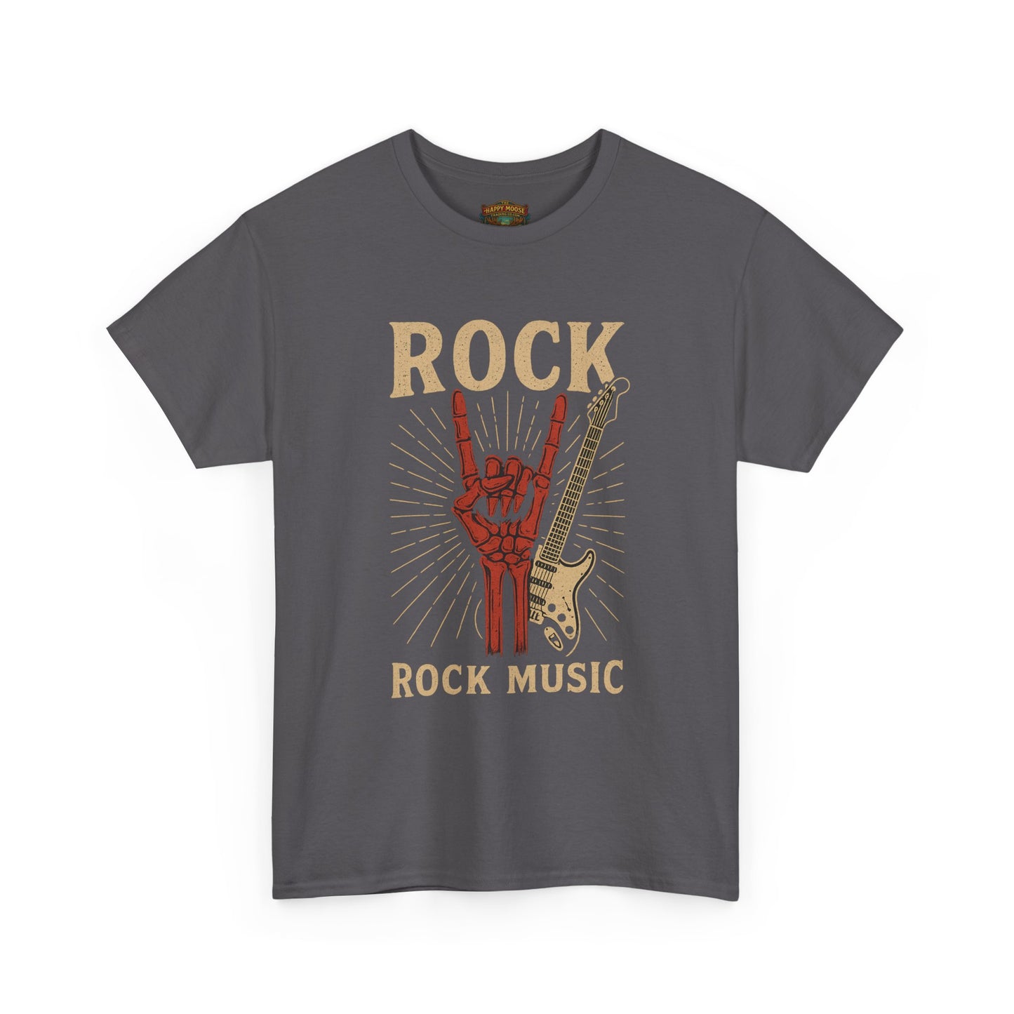 ROCK Graphic T-Shirt — Bold Minimalist Band Tee