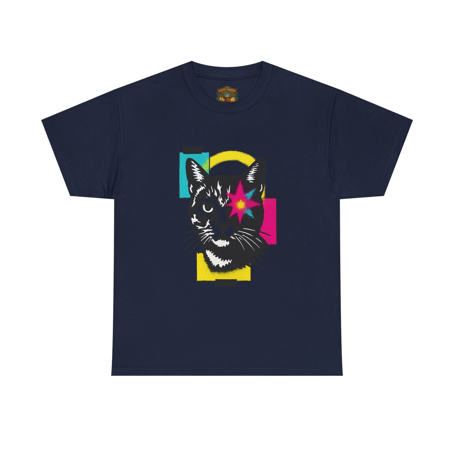 Cat Graphic T-Shirt — CAT Print
