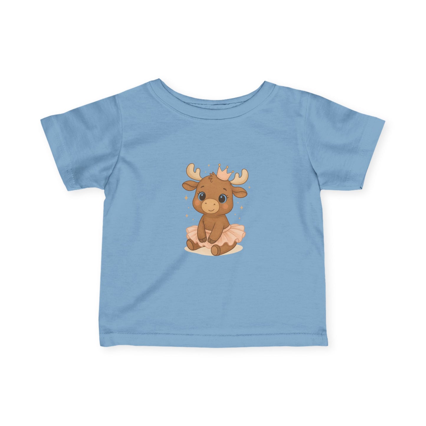 Cute Baby Moose Tee — Adorable Woodland Infant Shirt