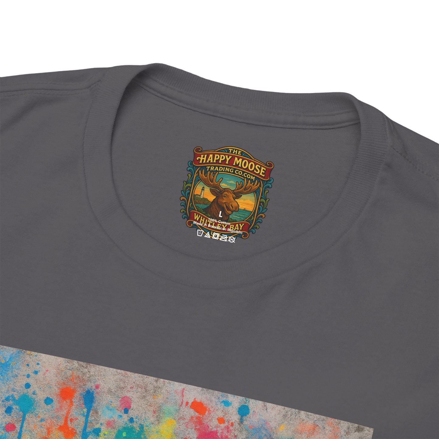 Psychedelic Highland Cow T-Shirt | Retro Rainbow Cow Art 8