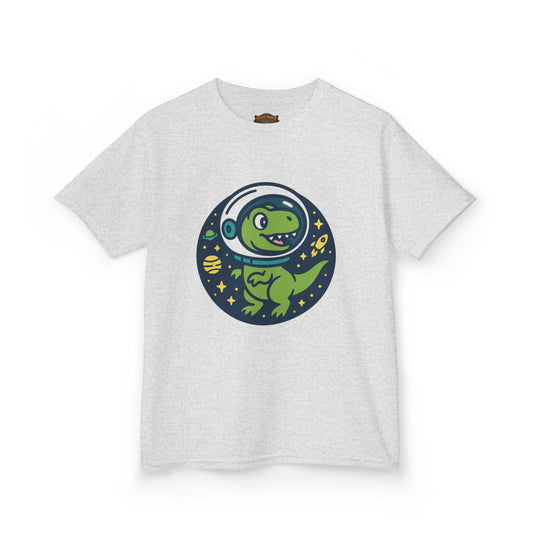 Kids Tee — Space Dino Astronaut Graphic