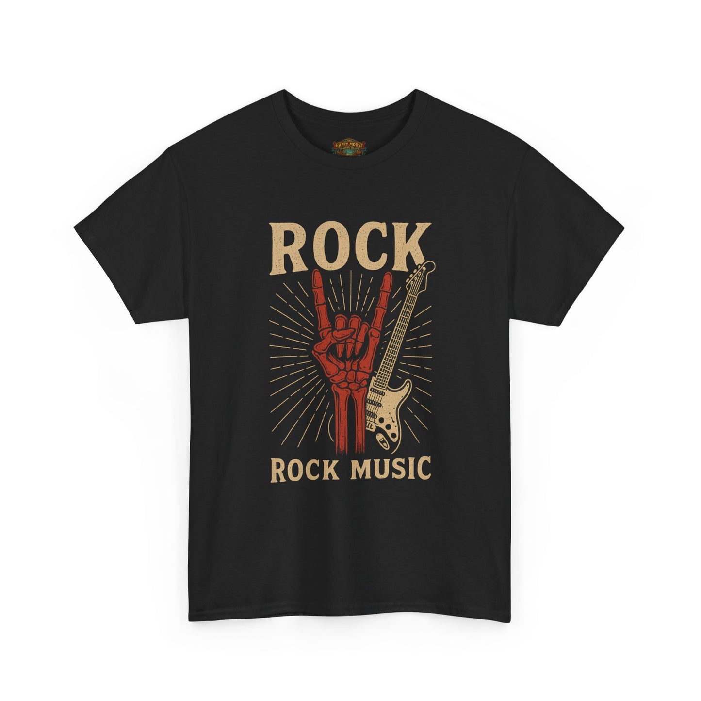 ROCK Graphic T-Shirt — Bold Minimalist Band Tee