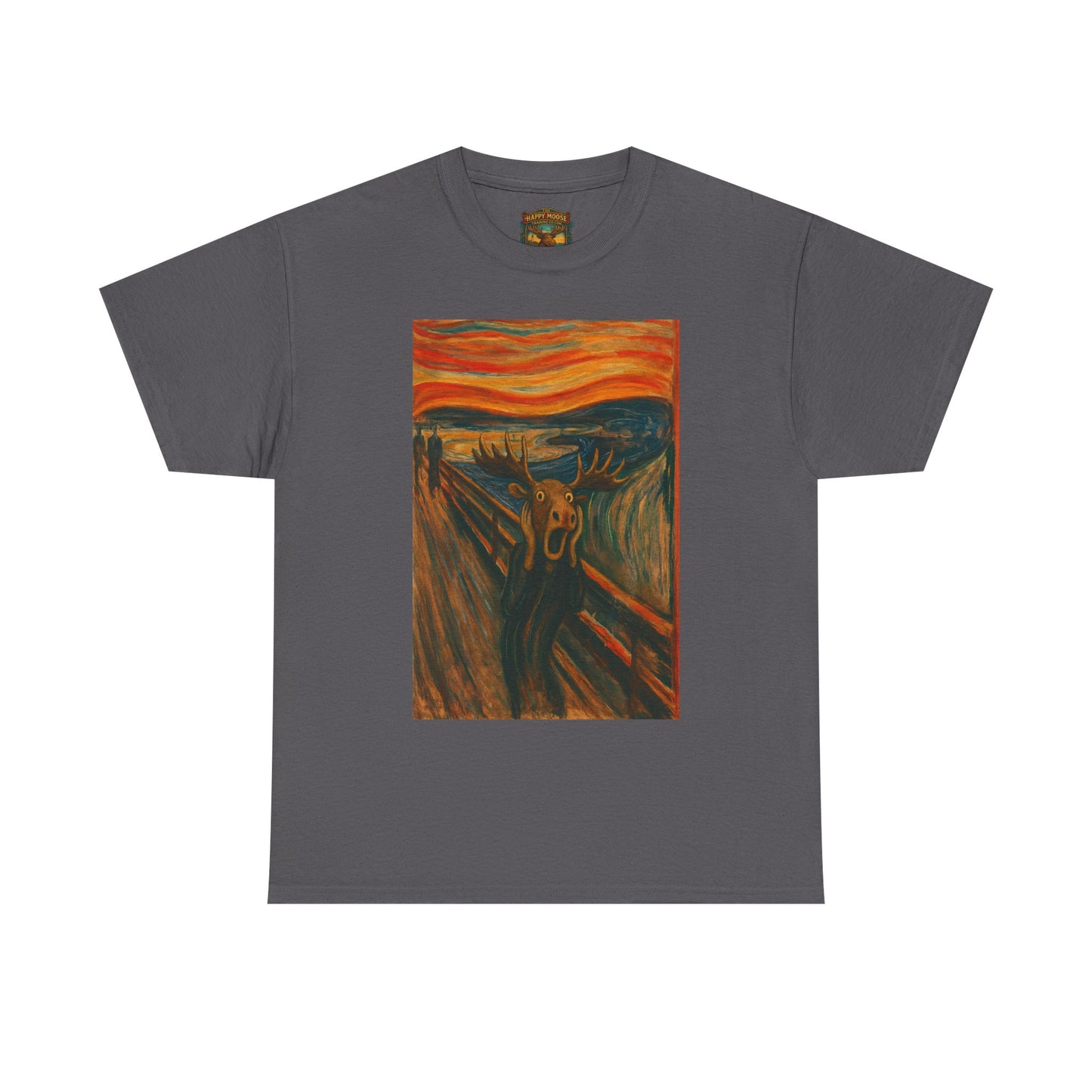 The Scream Art Print T‑Shirt — Vintage Expressionist Graphic Tee