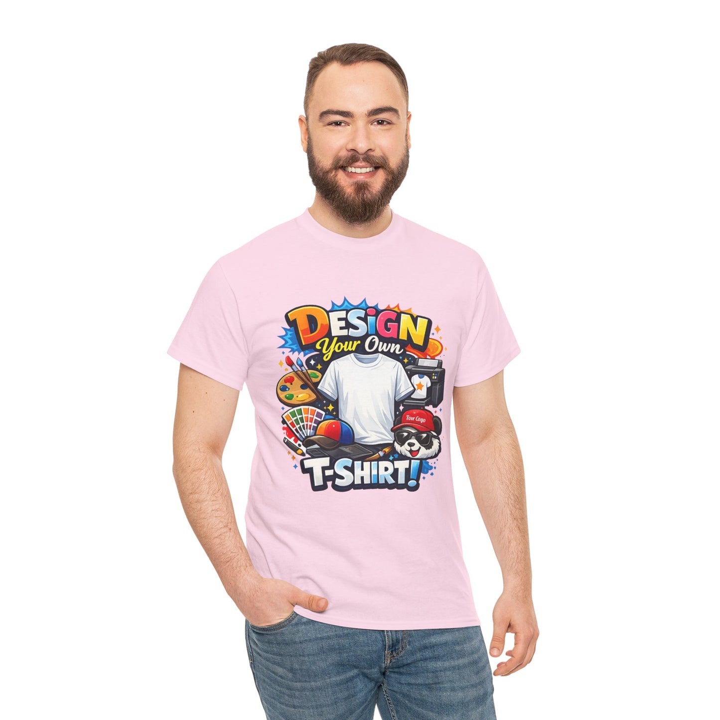 Custom 'Design Your Own' T-Shirt — Personalized Graphic Tee (Front Print)