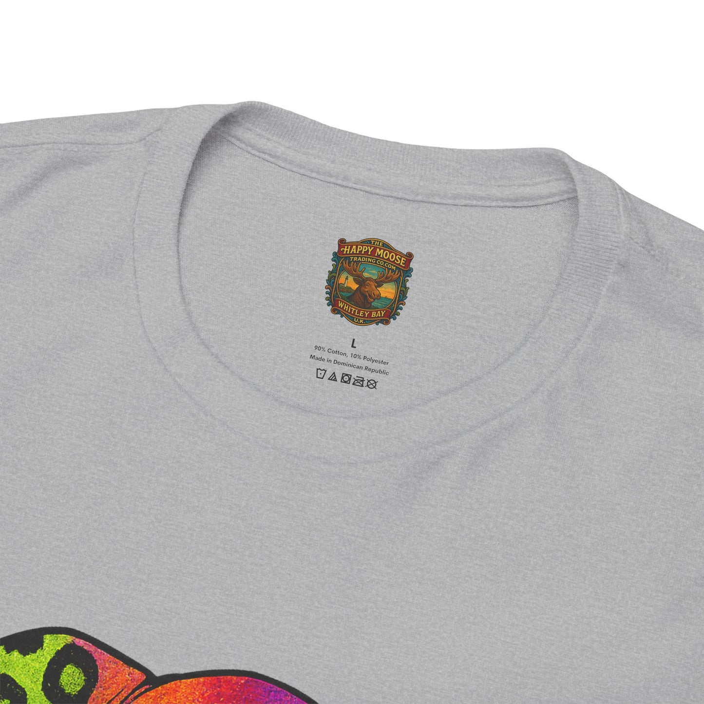 Colorful Leopard Print Elephant T-Shirt